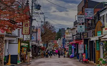 구카루이자와 긴자 산책지도