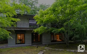 가족이나 동료와 느긋하게 체재 온천이 있는 고급 대여 별장의 소개